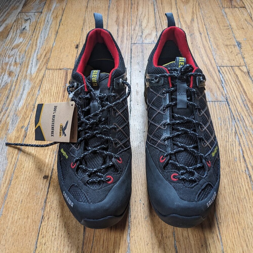 Salewa MS Firetail GTX Approach Shoe- Black and Yellow -  Size 10 US